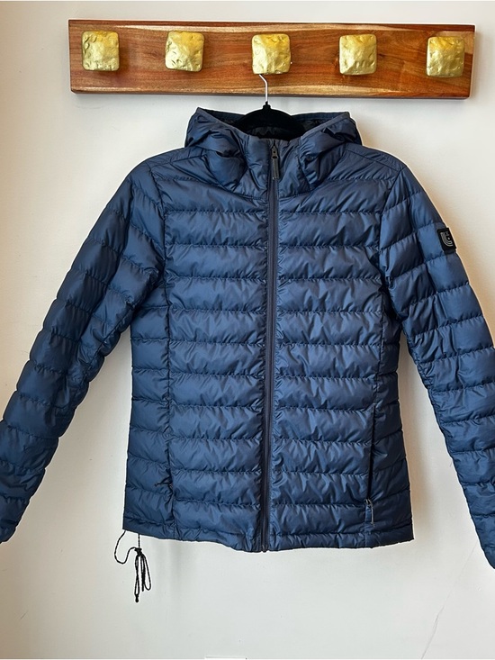 Lole Jackets & Blazers - Lole Women's Navy Packable Puffer Jacket with Hood Lightweight Size S